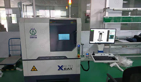 AX7900 Close Tube X-ray Installed at E-capacitor factory