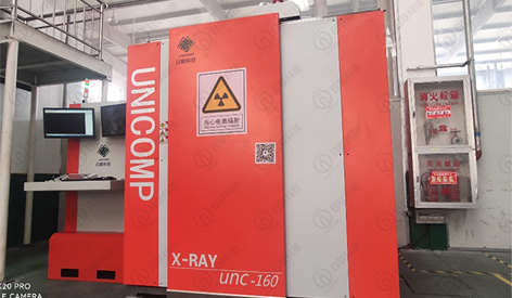 UNC160 DR NDT X-ray installed in a Changzhou Foundry for their Automotive Die Casting Parts Quality Control