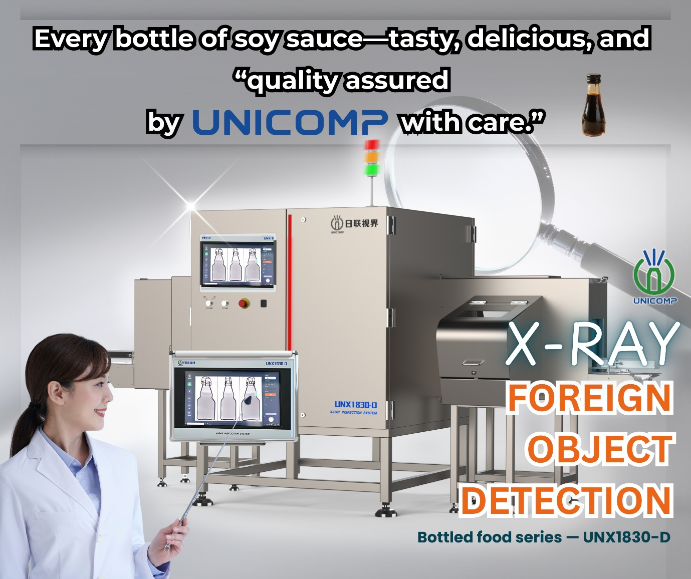 A Promise of Safety in F&B: AI X-ray Safeguards for Bottle, Can And Container Foods